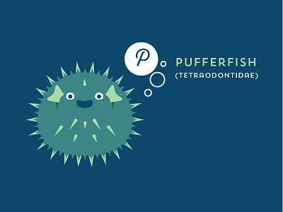 Pufferfish illustration pufferfish vector