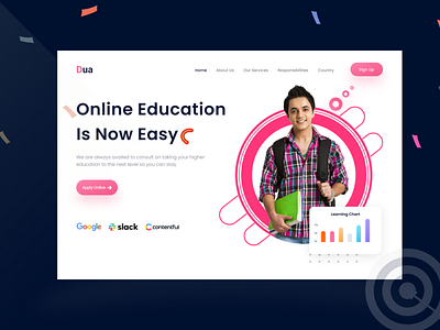 Online Education  Landing Page