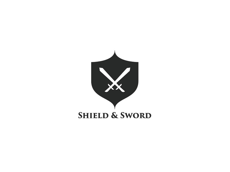 Sword shield dribbble