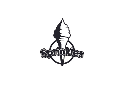 Sprinkles branding logo minimal modern thirtylogos