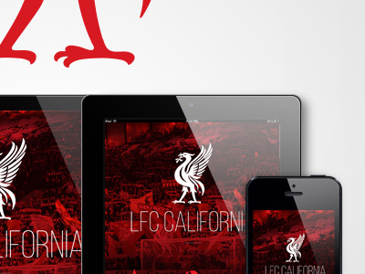 California LFC agency design food football graphic design liverpool restaurant small business soccer sports web development webdesign