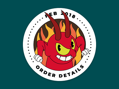 Order Details – Mission Patch cuphead devil fire mission patch nasa space stickers work