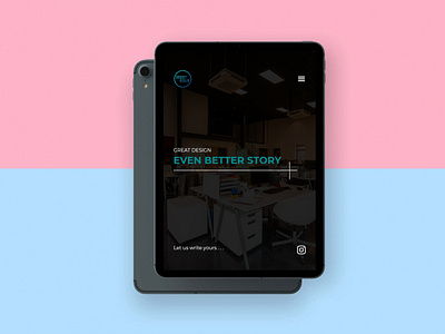designStory Tablet animation app branding design minimal ui ux website