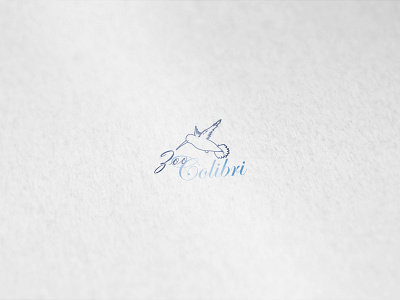 Logo Colibri branding logo logodesign logotype vector