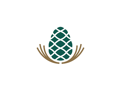 Pine Nuts Company branding corporate design icon identity kernel logo mark pine pine tree pinenut seed seeds