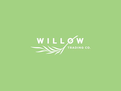 Trading Company branding corporate design export identity import leaf logo trading tree willow