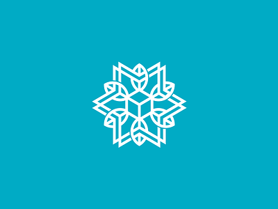 Agricultural and Cold Storage Logo Design agricultural agriculture blue box cold cool farm leaf package packaging snow snowflake storage winter