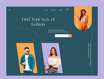 Fashion hero section apparel clothing brand clothing company clothingline ecommerce fashion fashionblogger homepage landing page mockup online shop outfits photography streetwear style ui ux web design website website design