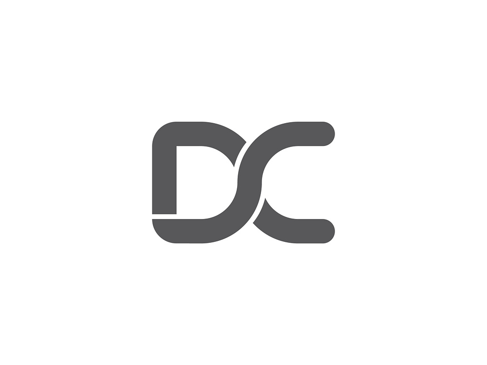 DC Logo Monogram by Jerald Caguioa on Dribbble