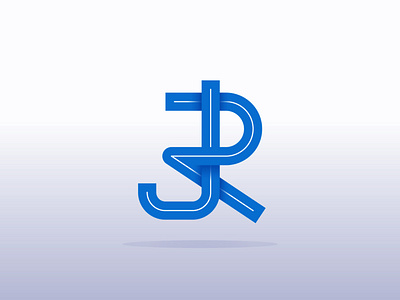 JR Monogram branding design illustration illustrator logo logo design logotype monogram typography vector