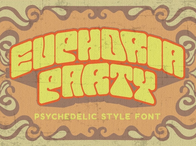 60s fonts psychedelic
