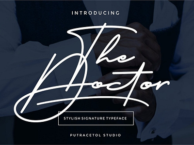 The Doctor - Stylistic Signature Typeface