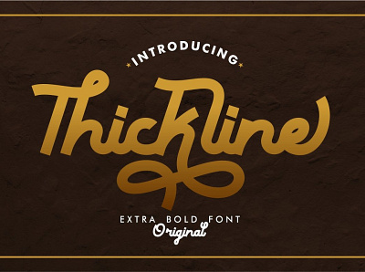 Thickline ! a classic bold monoline typeface adventure font apparel font best bold font best classic best font best monoline best script best typeface classic font display font hipster font logo font modern calligraphy mono script motorbike font old school retro font strong font typography font vintage font