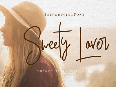 Sweety Lovers - Handwritten Signature Script Font