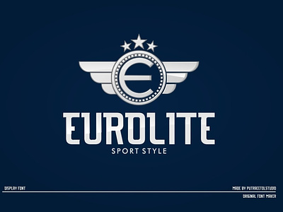 EUROLITE CIRCLE LOGO CREATOR - Display Sport Typeface