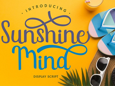 Sunshine Mind - Display Script Font