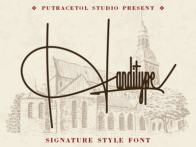 Handitype - Signature Style Font