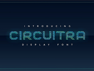 Circuitra Color Display Font