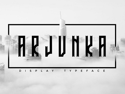 ARJUNKA – Display Font balanced font bold font branding font casual font condesed font decorative font display font fashion font headline font industrial font label font logo font modern font poster font sans serif solid font tall font thin font ultra condensed unique font