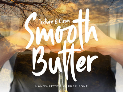 Free Brush Display Font - Smooth Butter free font playful font