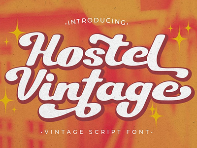 Free Vintage Script Font - Hostel Vintage