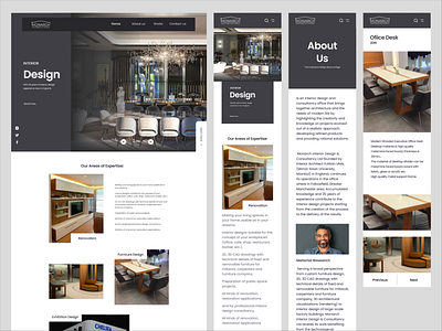 Interior and Exhibiton Agency - Responsive Design interior web design responsive design
