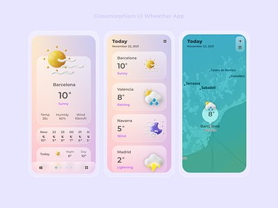 Weather App ui