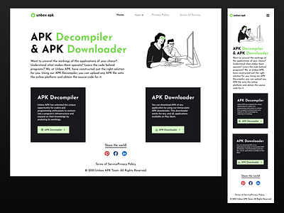 Responsive Web Design APK Decompiler, Downloader