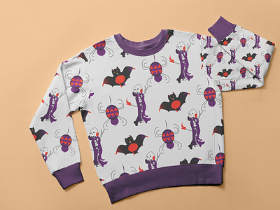 Halloween Pattern Sweatshirt