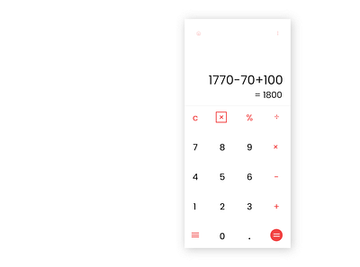 Daily UI 004 - Calculator UI adobe xd dailyui design ui