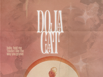 DOJA CAT // POSTER artwork design doja cat graphic design music poster tiktok