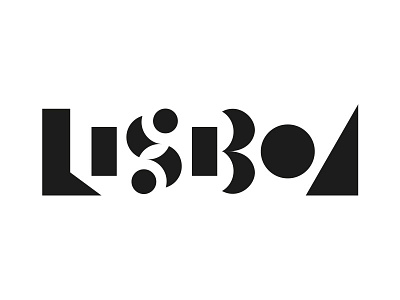 "Lisboa" lettering