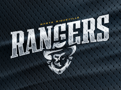 N.R. Rangers Athletic Brand Refresh brand design branding branding design design illustration logo madewithmako school logo sports logo typography vector