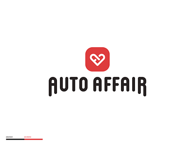 Auto Affair affair auto auto parts brand design branding cars design icon identity logo logo design love madewithmako typography vector