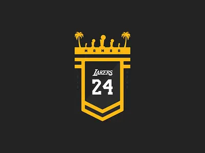 RIP Mamba badge basketball black mamba branding illustration kobe kobe bryant lakers logo los angeles los angeles lakers madewithmako mamba nba typography vector