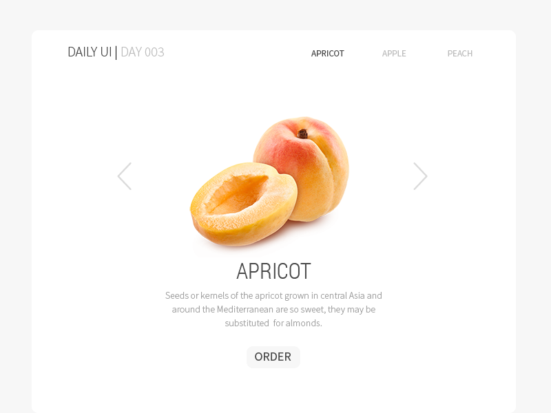 Landing Page (Above the Fold) - Daily UI #003 003 ui interface flat simple landing dailyui