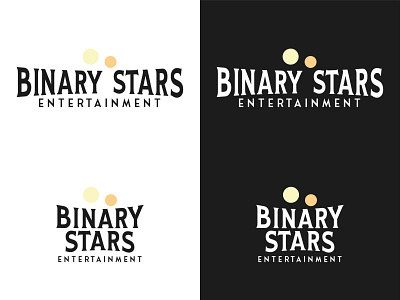 Binary Stars Entertainment design logo