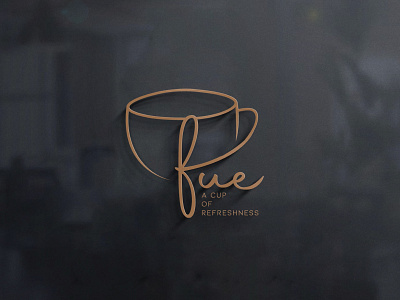 Logo design for a teacup selling company.