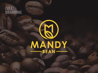 Complete Branding for a Coffee shop company. bean bean coffee brand identity branding coffee coffee bean coffee shop combination mark creative custom design custom logo design graphic design logo restaurant shop vector