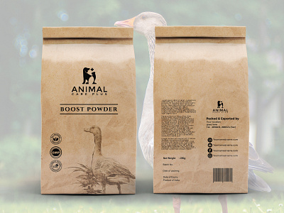 Craft packaging | pet powder