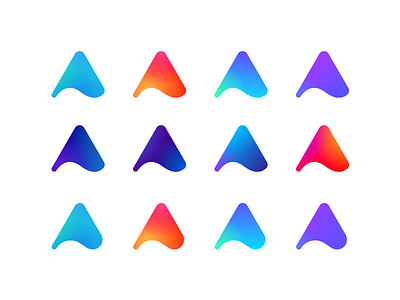 AstroVibe / Multiple Gradients astro astrology brand gradients inspiration logo