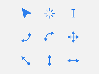 (Yet another) cursor set for your next project