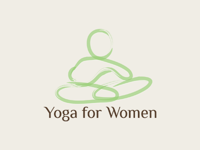 Yoga for Women client design green logo web yoga