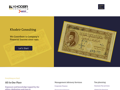 Khodeir Consulting Financial Firm