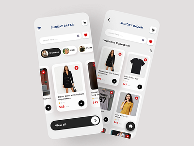 Fashion Store - App Ui Concept