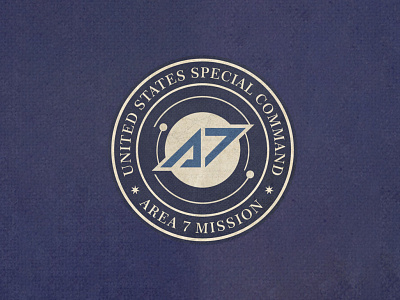The Area 7 - USA branding graphic design logo