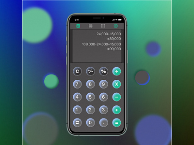 Calculator UI dailyui design ux