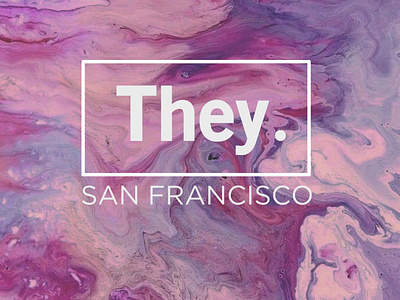 They. San Francisco branding logo minimal