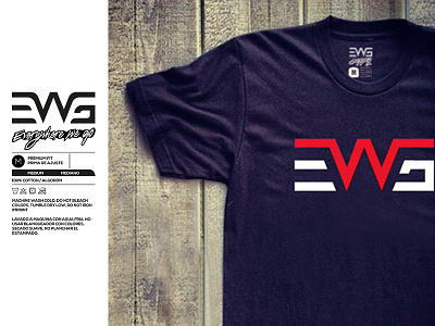 EWG Clothing brand cloth design identity