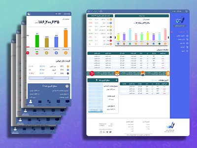 Dashboard of Winoex app design icon iconography illustration ui ui design ux ux design vector